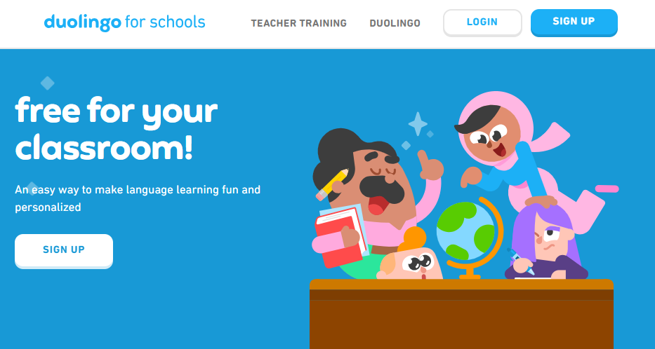 Duolingo for Schools đăng ký Duolingo for Schools